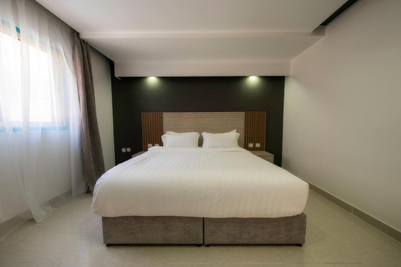 Mirada Gold Jizan - Resort & Private Pools Eksteriør billede A bedroom at the hotel